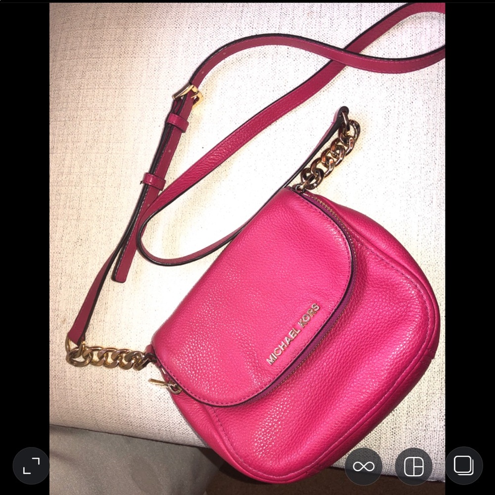 MK Hot Pink Crossbody